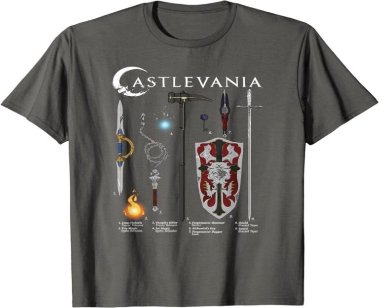 The Belmont Legacy: Dive into Official Castlevania Gear